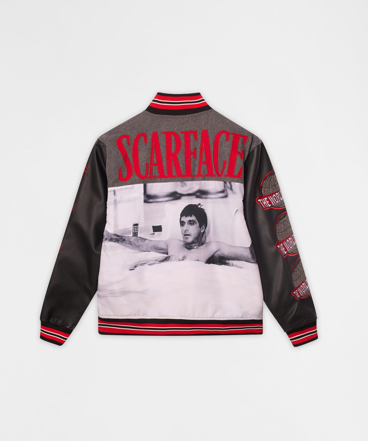 Scarface PU Varsity Jacket | Reason Clothing Trending