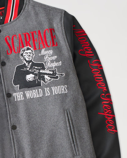 Scarface PU Varsity Jacket | Reason Clothing Trending