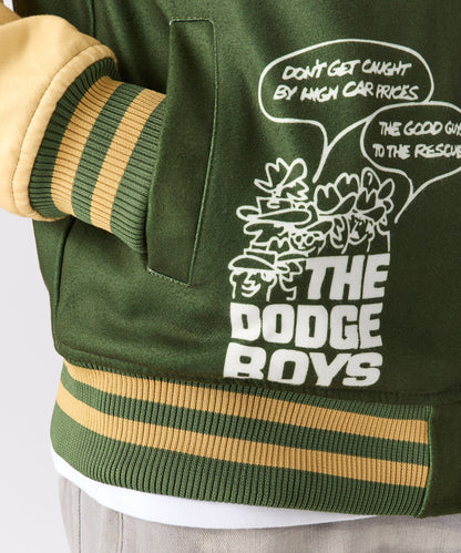 Dodge Scatpack Varsity Jacket - Green | Reason Clothing Trusted
