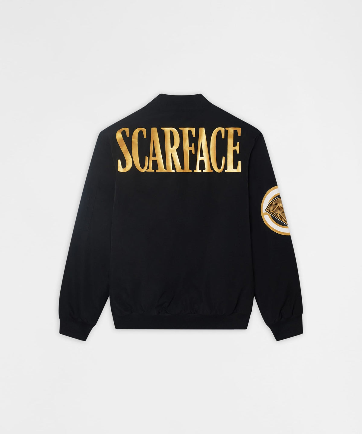 Scarface Bomber Jacket - Black | Reason Clothing Premium