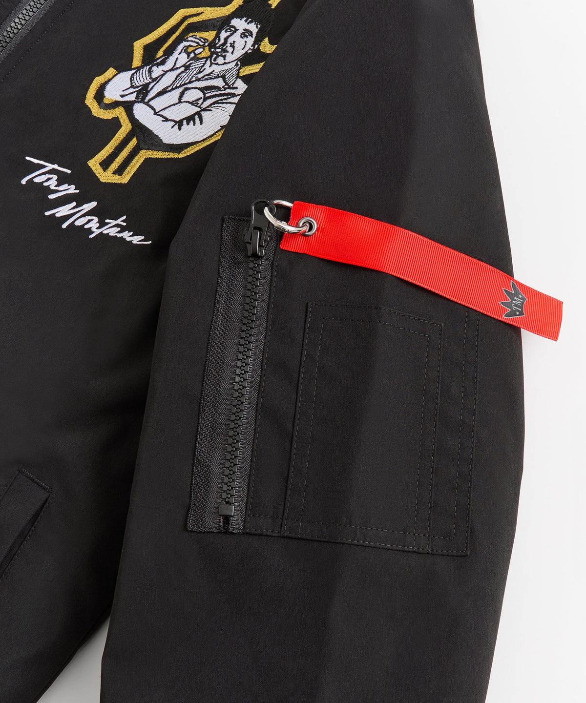 Scarface Bomber Jacket - Black | Reason Clothing Premium