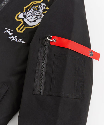 Scarface Bomber Jacket - Black | Reason Clothing Premium