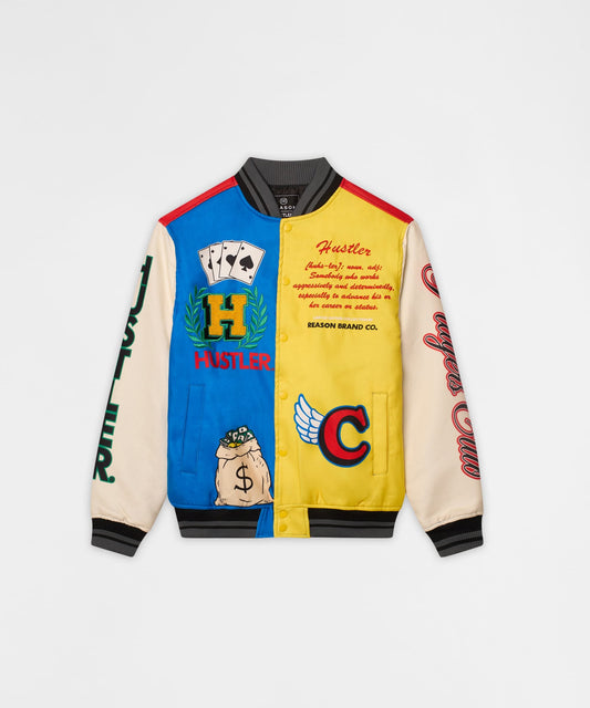 Hustler Varsity Jacket | Reason Clothing Exclusive