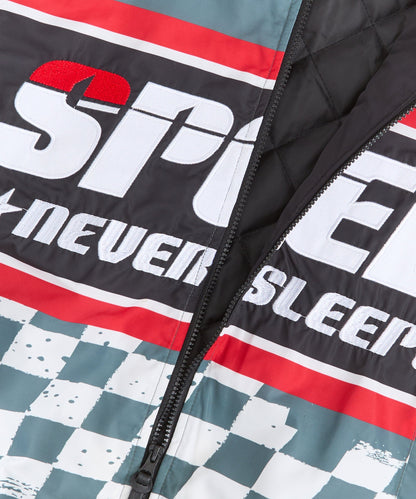 Speed Never Sleeps Racing Jacket - Black | Reason Clothing New