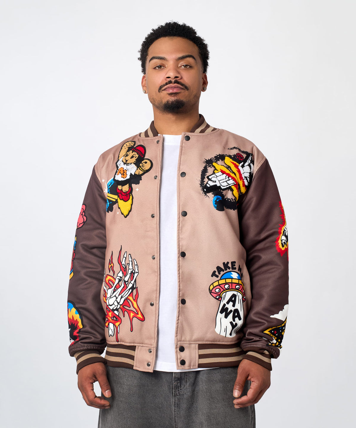 Beyond Reality Varsity Jacket | Reason Clothing Smart Buy