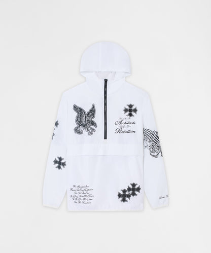 Architects Rebellion Anorak Jacket - White | Reason Clothing New