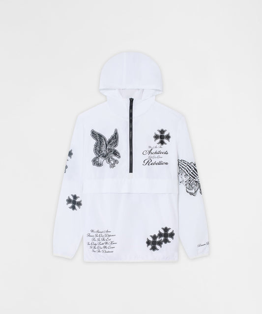 Architects Rebellion Anorak Jacket - White | Reason Clothing New