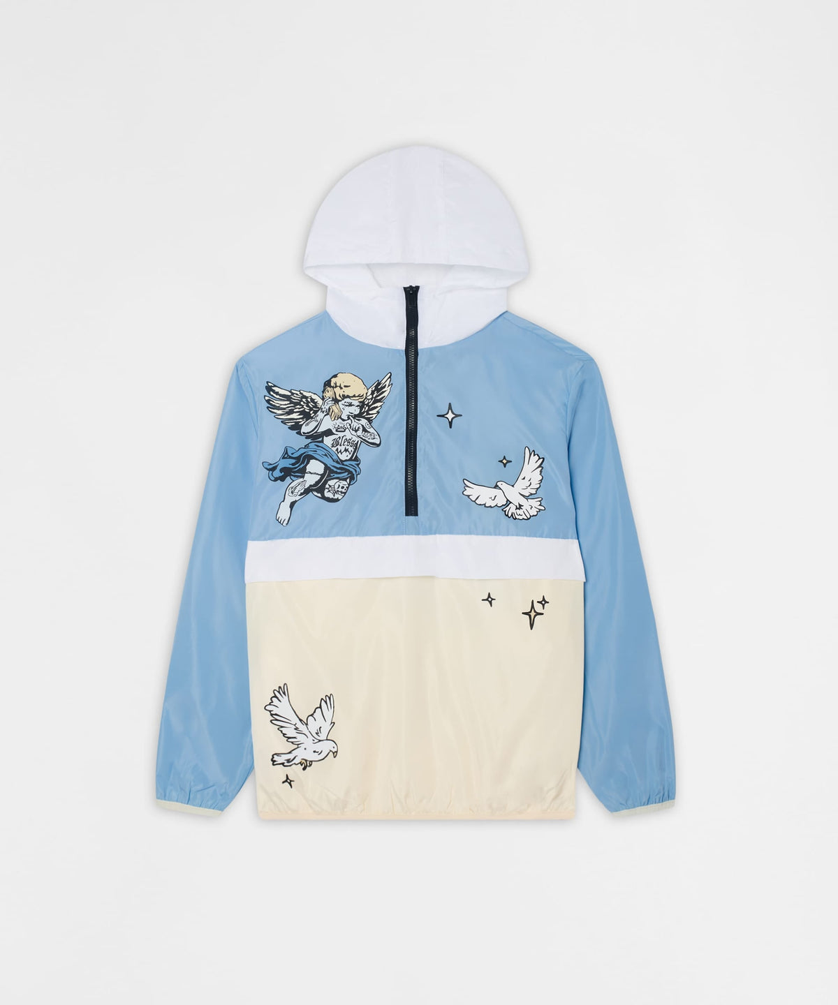 Cherub Flight Anorak Jacket - Light Blue | Reason Clothing Everyday