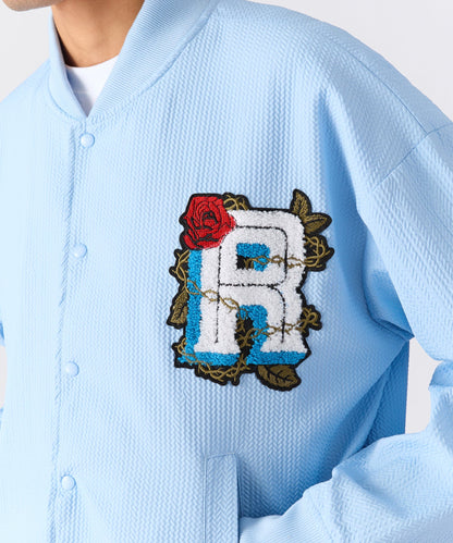 Coaches Chenille Jacket - Light Blue | Reason Clothing Deals