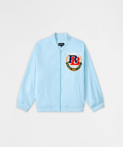 Coaches Chenille Jacket - Light Blue | Reason Clothing Best Seller