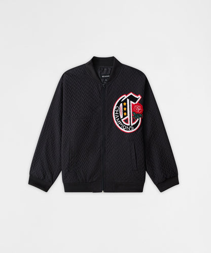 Coaches Chenille Jacket - Black | Reason Clothing Latest