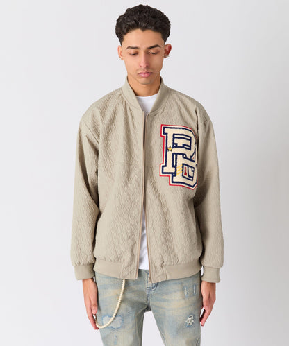 Coaches Chenille Jacket - Light Green | Reason Clothing Featured