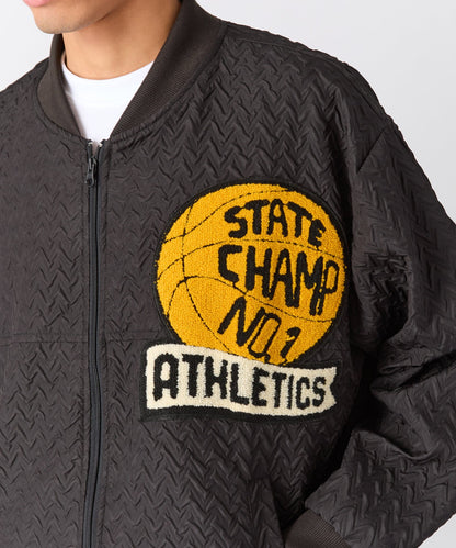 Coaches Chenille Jacket - Black | Reason Clothing Sale