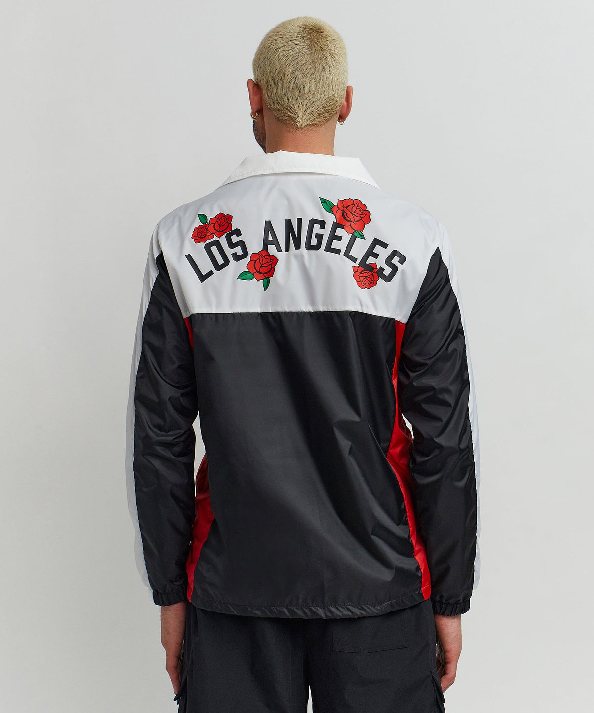 Los Angeles Coaches Jacket - Black | Reason Clothing New