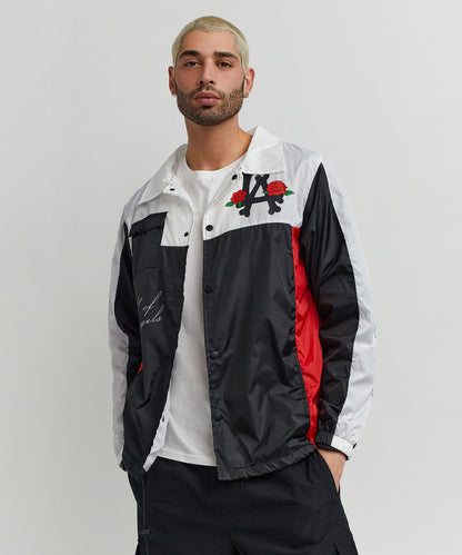 Los Angeles Coaches Jacket - Black | Reason Clothing New