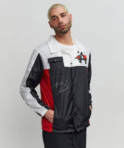 Los Angeles Coaches Jacket - Black | Reason Clothing New
