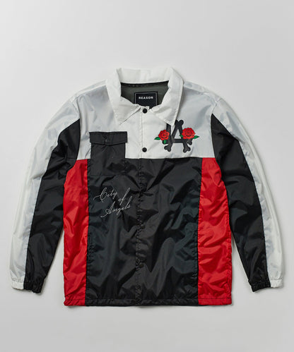Los Angeles Coaches Jacket - Black | Reason Clothing New