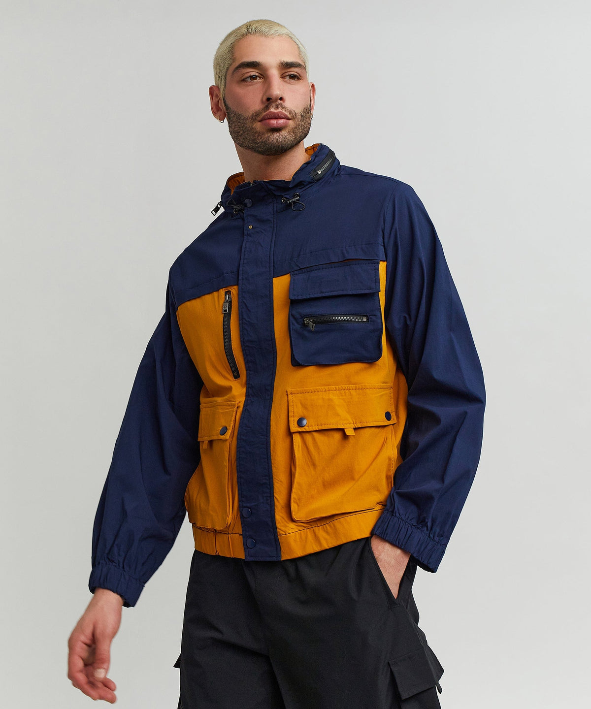 Utility Strech Nylon Jacket | Reason Clothing Trending