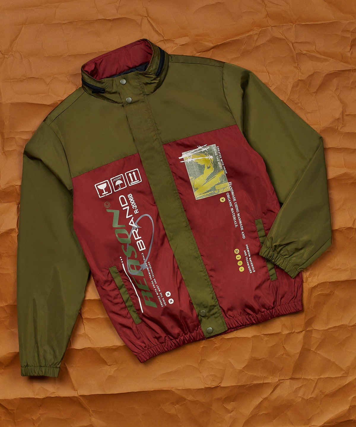 Flame Nylon Jacket | Reason Clothing Value