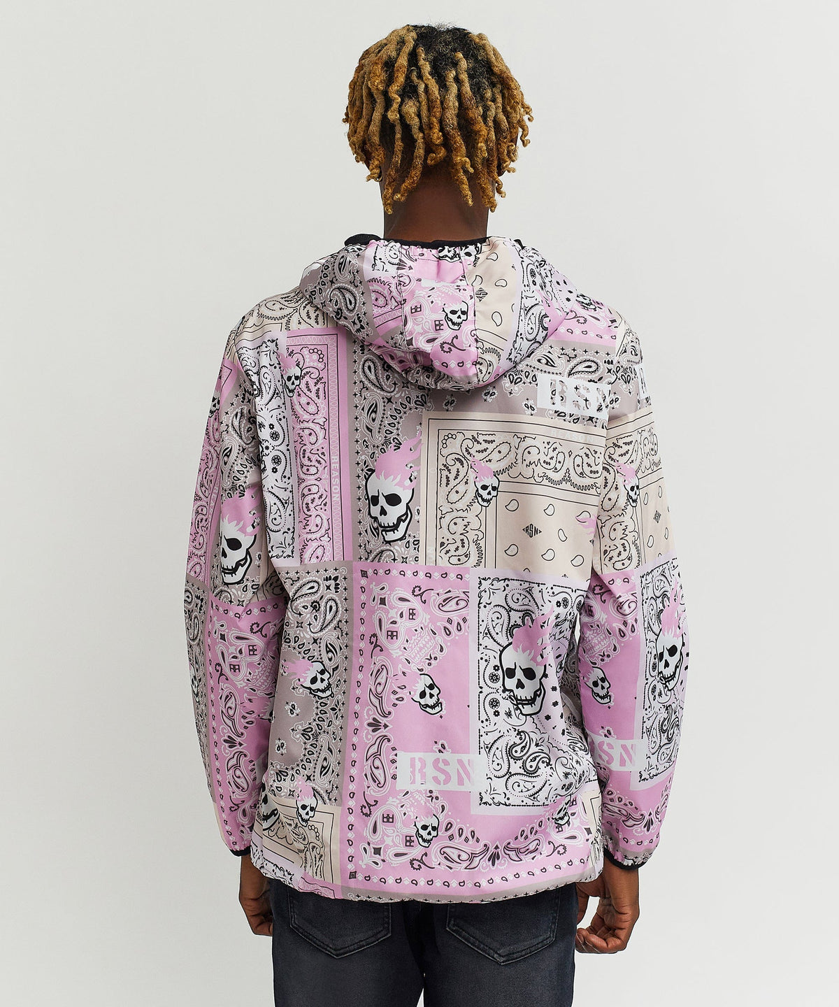 Paisley Full Zip Anorak | Reason Clothing New