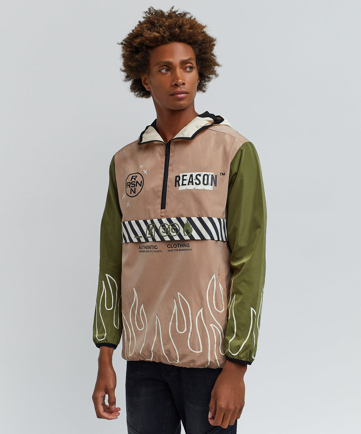 Built To Last Pullover Jacket | Reason Clothing Sale