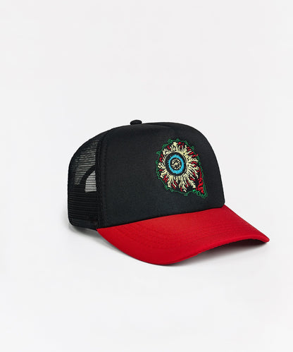 Mishka Rock Eyeball Embroidered Hat - Black | Reason Clothing Signature