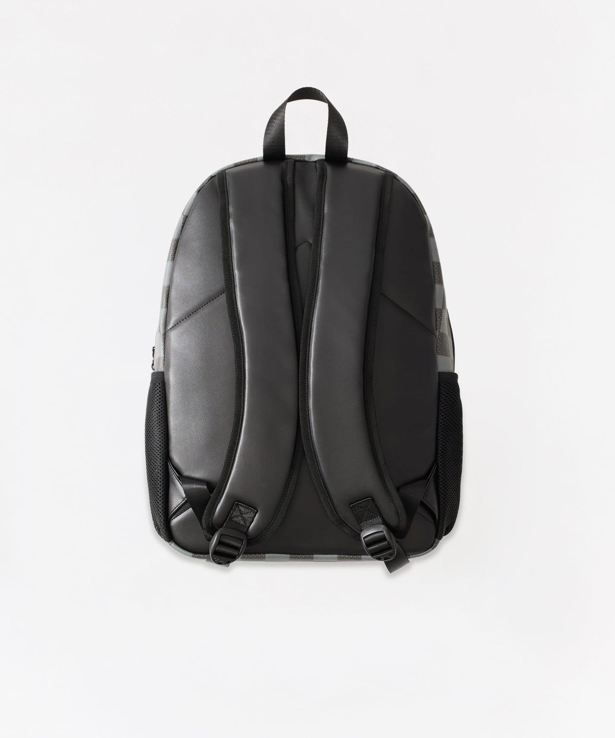 Face Patterned Graphic PU Backpack - Black | Reason Clothing Best Seller