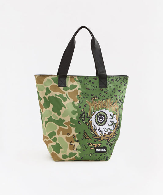 Mishka Eyeball Tote Bag - Olive Green | Reason Clothing Quality