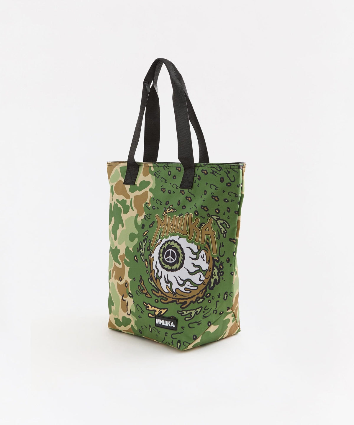 Mishka Eyeball Tote Bag - Olive Green | Reason Clothing Quality