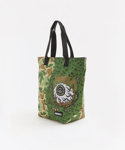 Mishka Eyeball Tote Bag - Olive Green | Reason Clothing Quality
