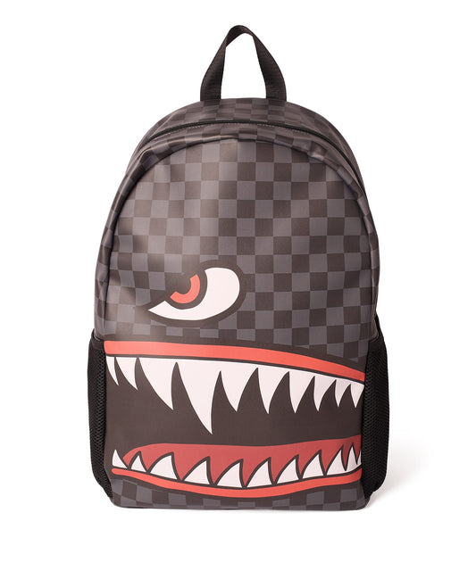 Checker Face Backpack PU - Black | Reason Clothing New