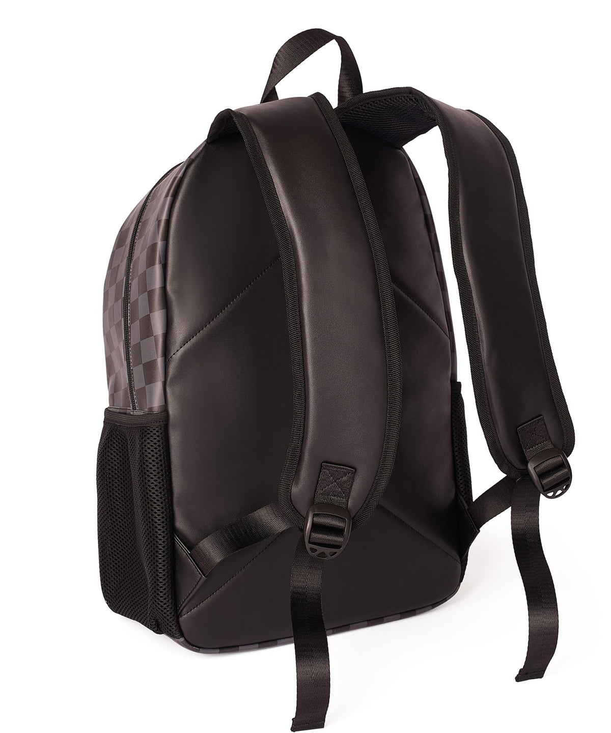 Checker Face Backpack PU - Black | Reason Clothing New