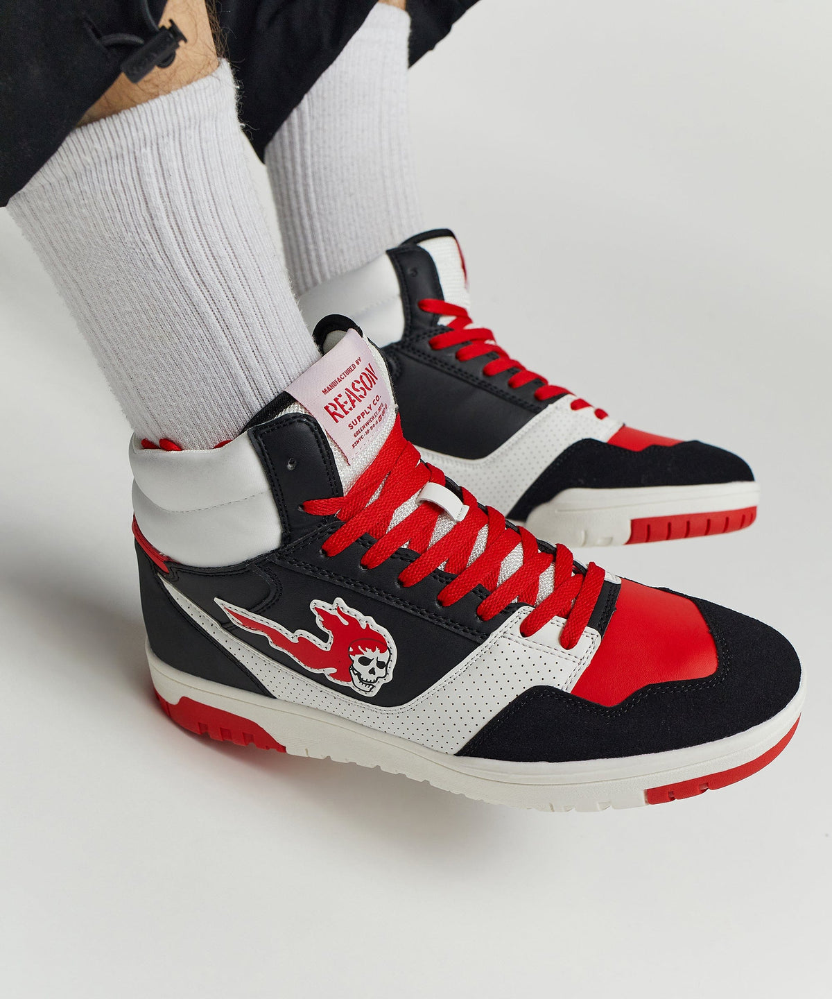 Stomper High Top Sneakers | Reason Clothing Latest