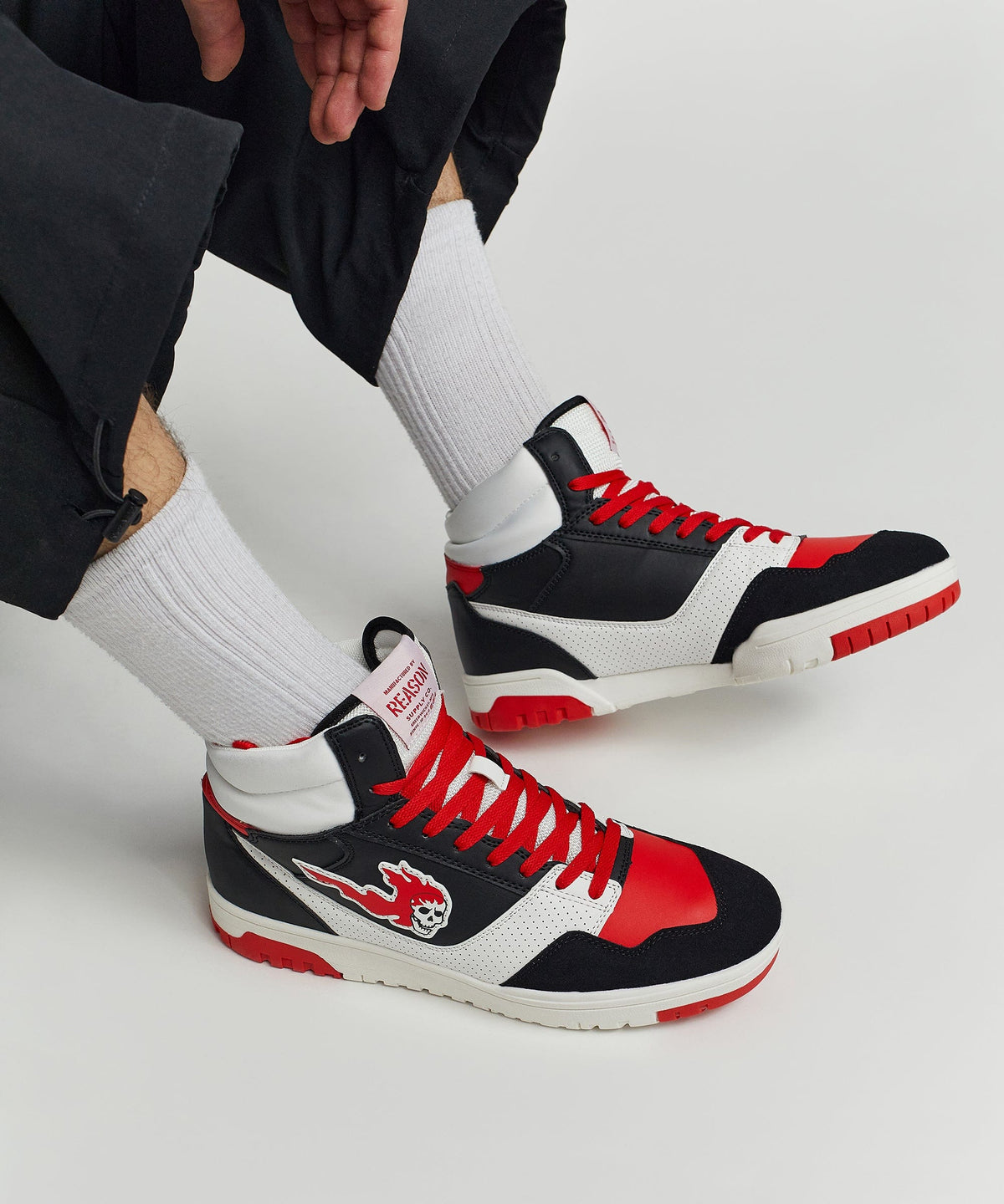 Stomper High Top Sneakers | Reason Clothing Latest