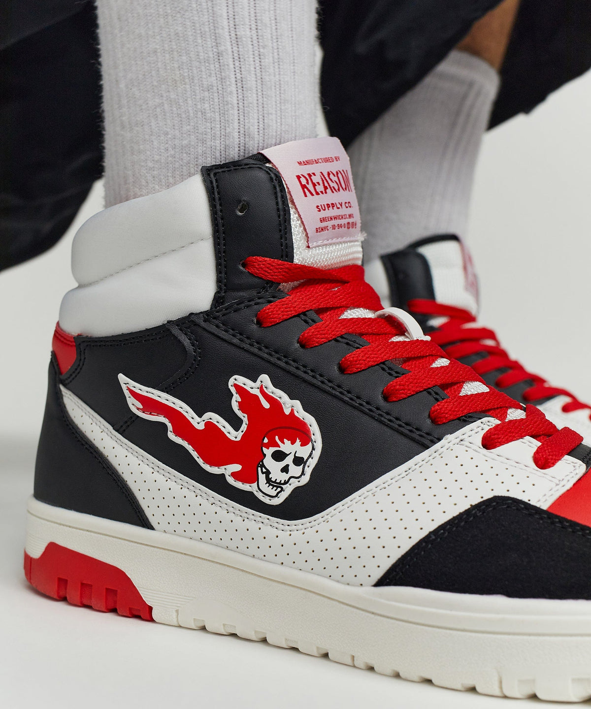 Stomper High Top Sneakers | Reason Clothing Latest