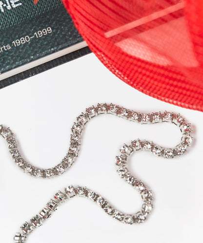 Tennis Diamond Chain Necklace | Reason Clothing Latest