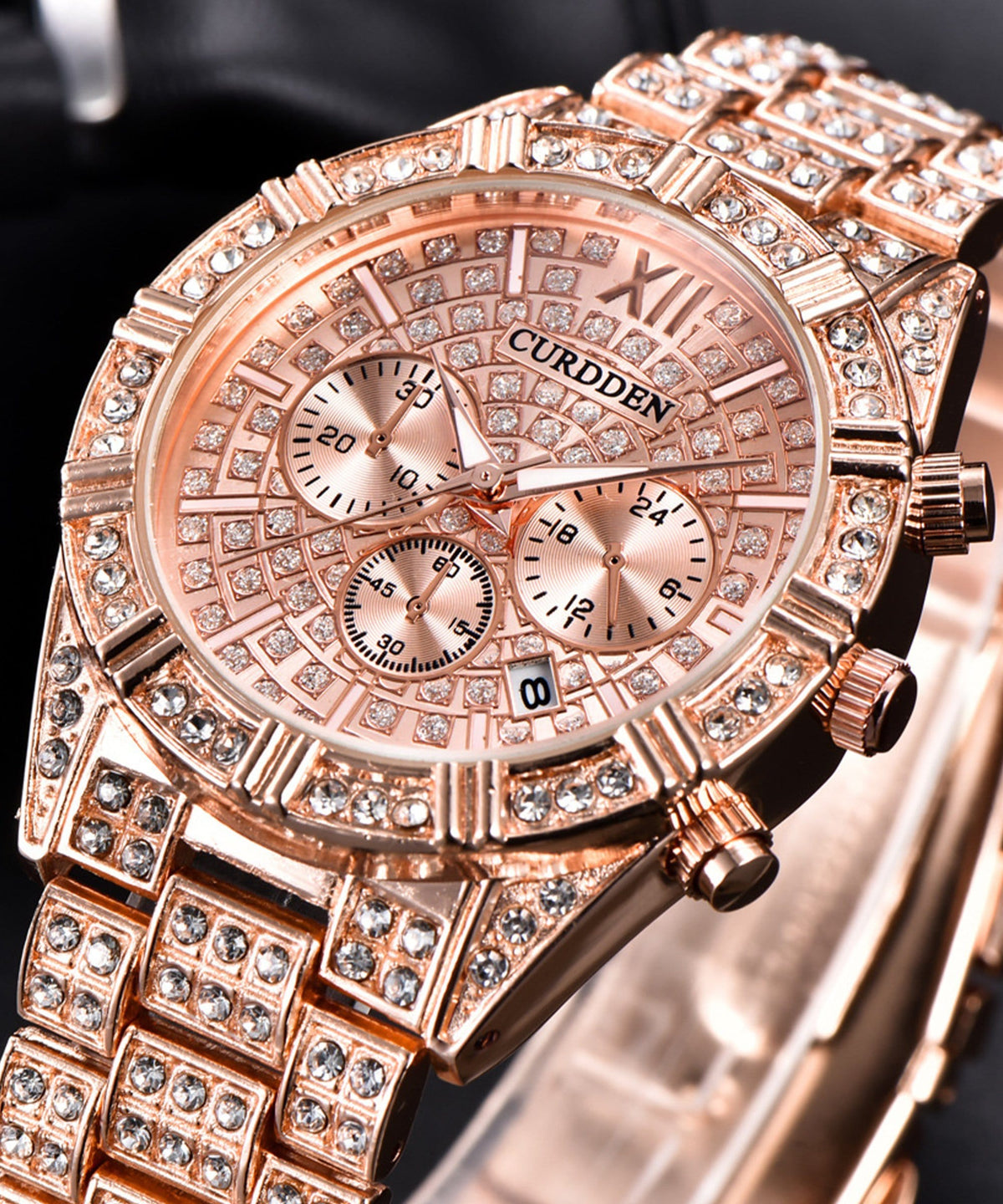 Santorini Rose Diamond Watch | Reason Clothing Discount