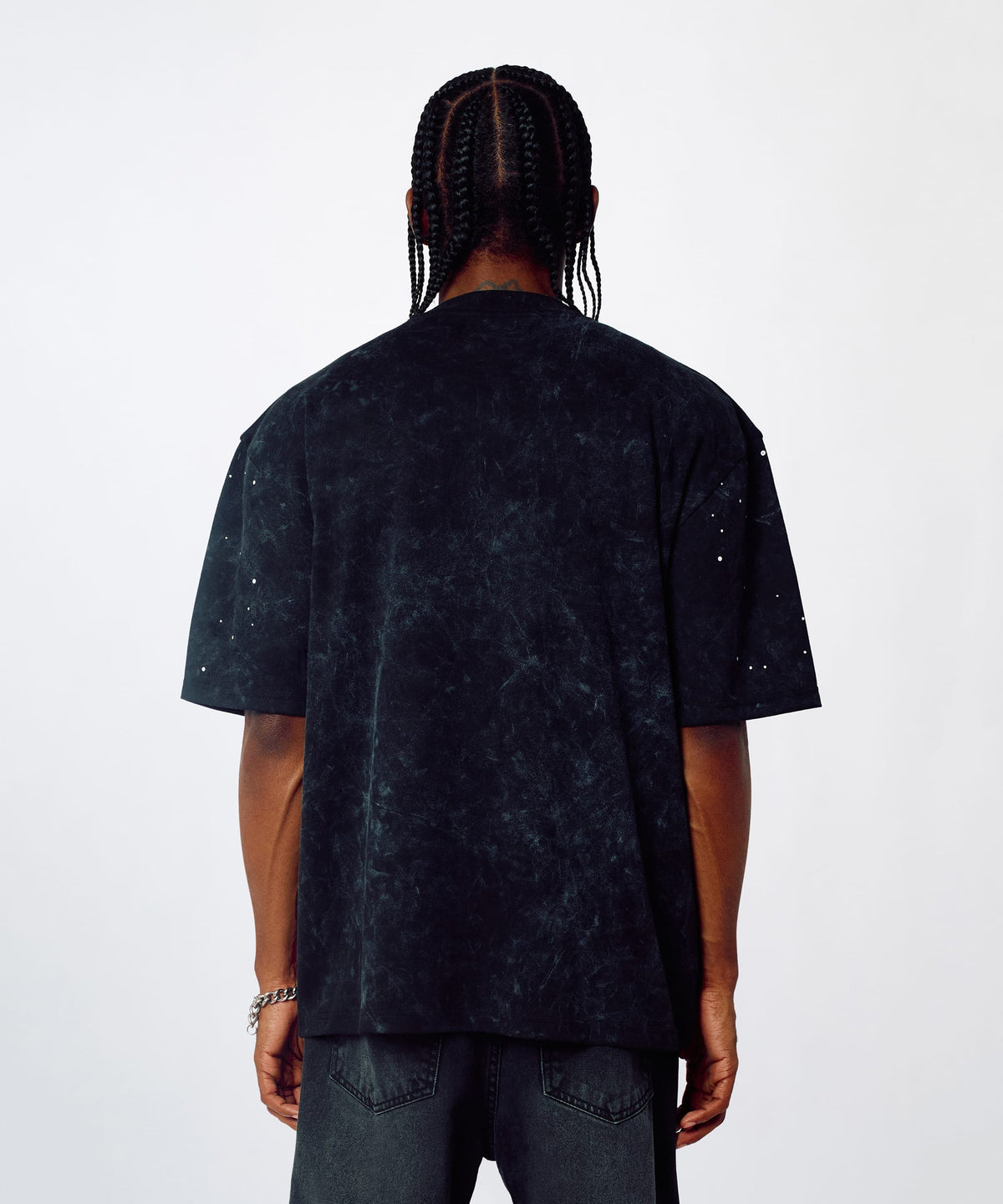 Chaos Chenille Patched Short Sleeve Tee - Black | Reason Clothing Everyday