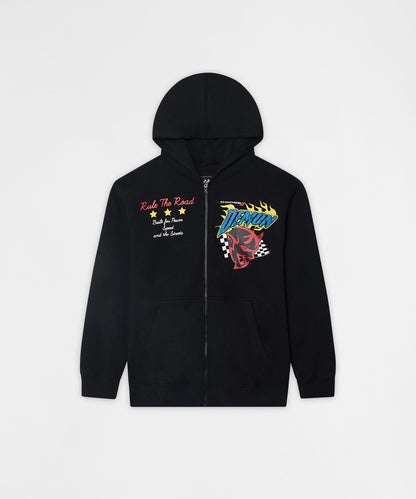 Dodge Demon Full Zip Hoodie - Black | Reason Clothing Featured