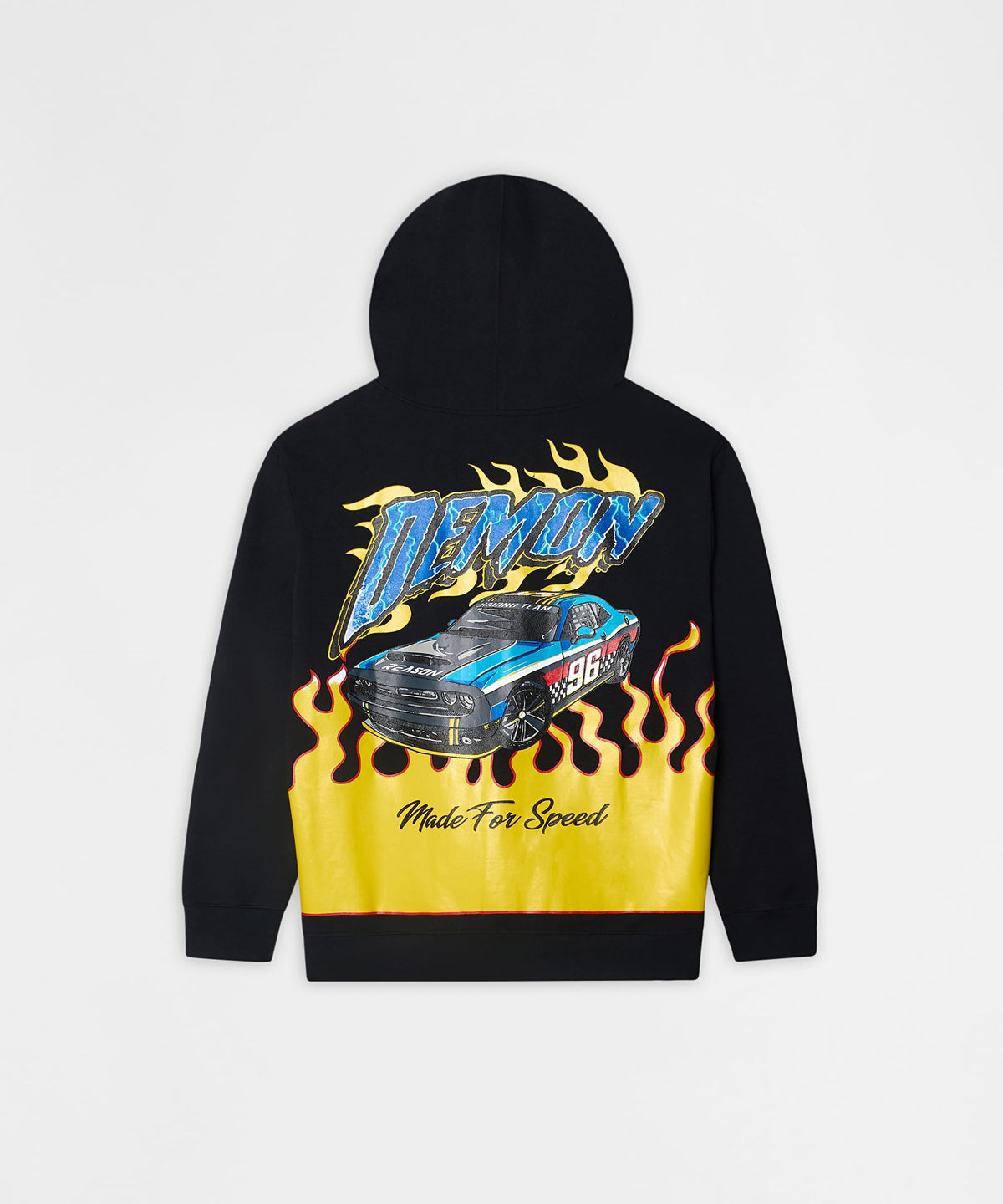 Dodge Demon Full Zip Hoodie - Black | Reason Clothing Featured