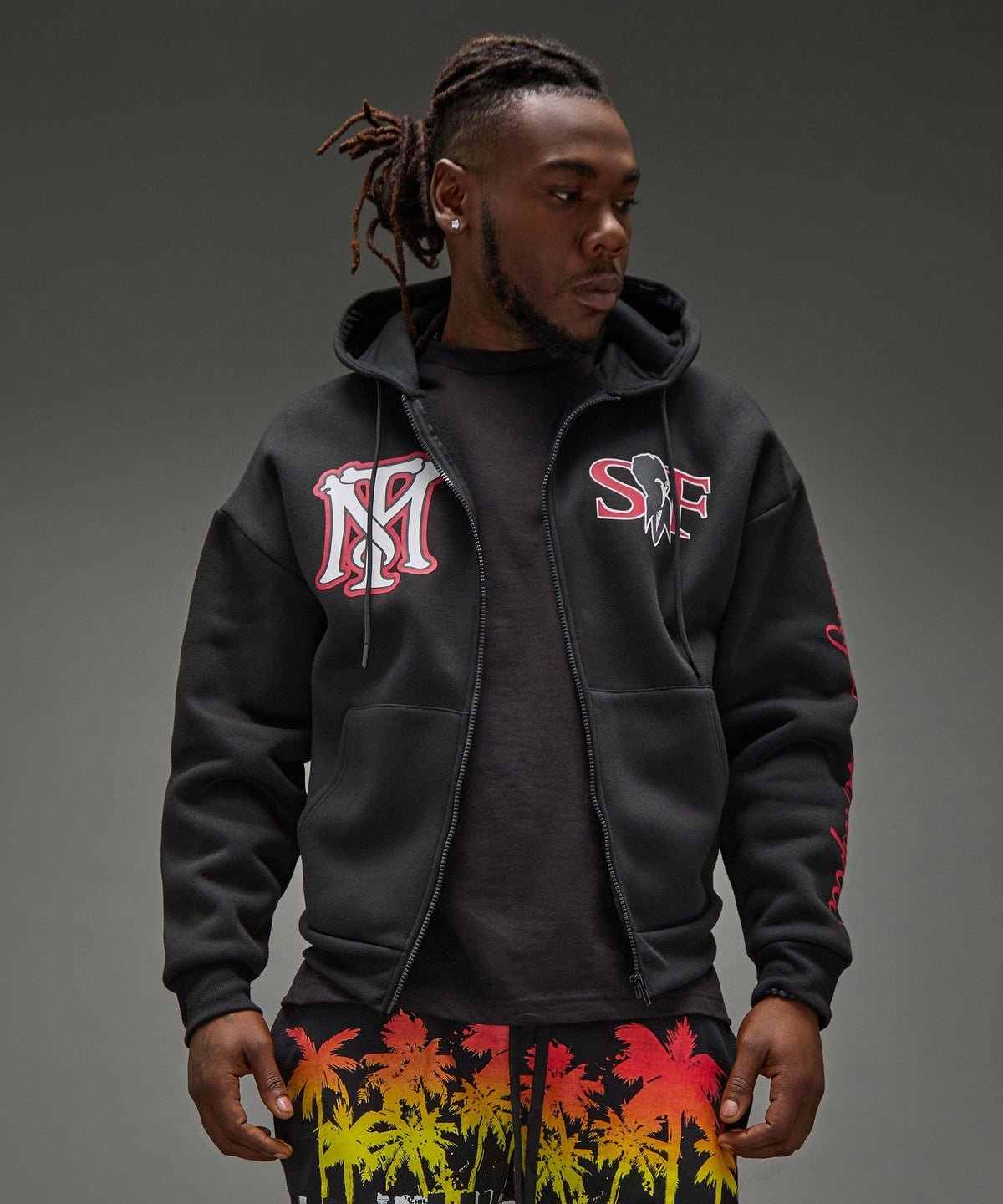 Scarface MPR Full ZIP Hoodie - Black | Reason Clothing Everyday