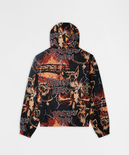 Bridges Burn Tapestry Jacket - Black | Reason Clothing Quality