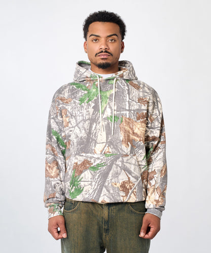 Essential Pull Over Boxy Fit Hoodie - White Tree | Reason Clothing Special Offer