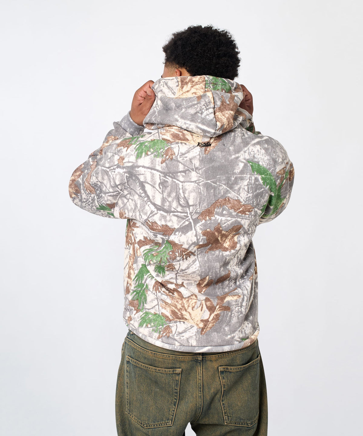 Essential Pull Over Boxy Fit Hoodie - White Tree | Reason Clothing Special Offer