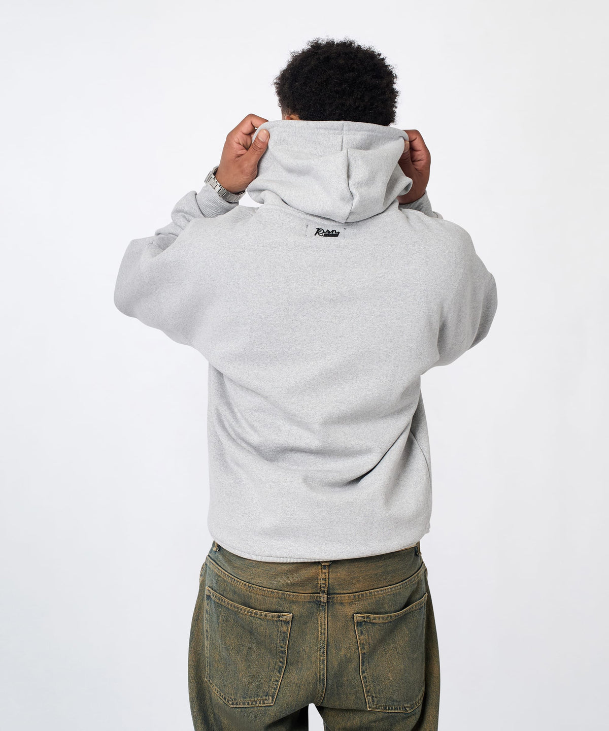 Essential Pull Over Boxy Fit Hoodie - Heather Grey | Reason Clothing Top Pick