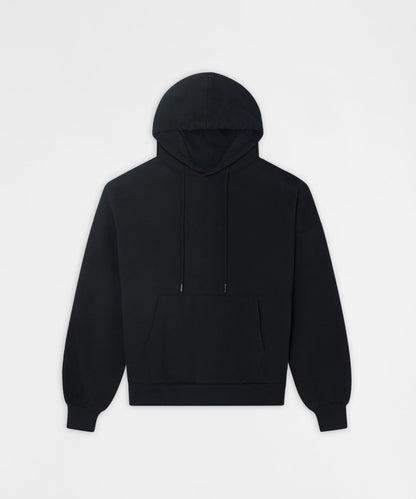 Essential Pull Over Boxy Fit Hoodie - Black | Reason Clothing Trusted