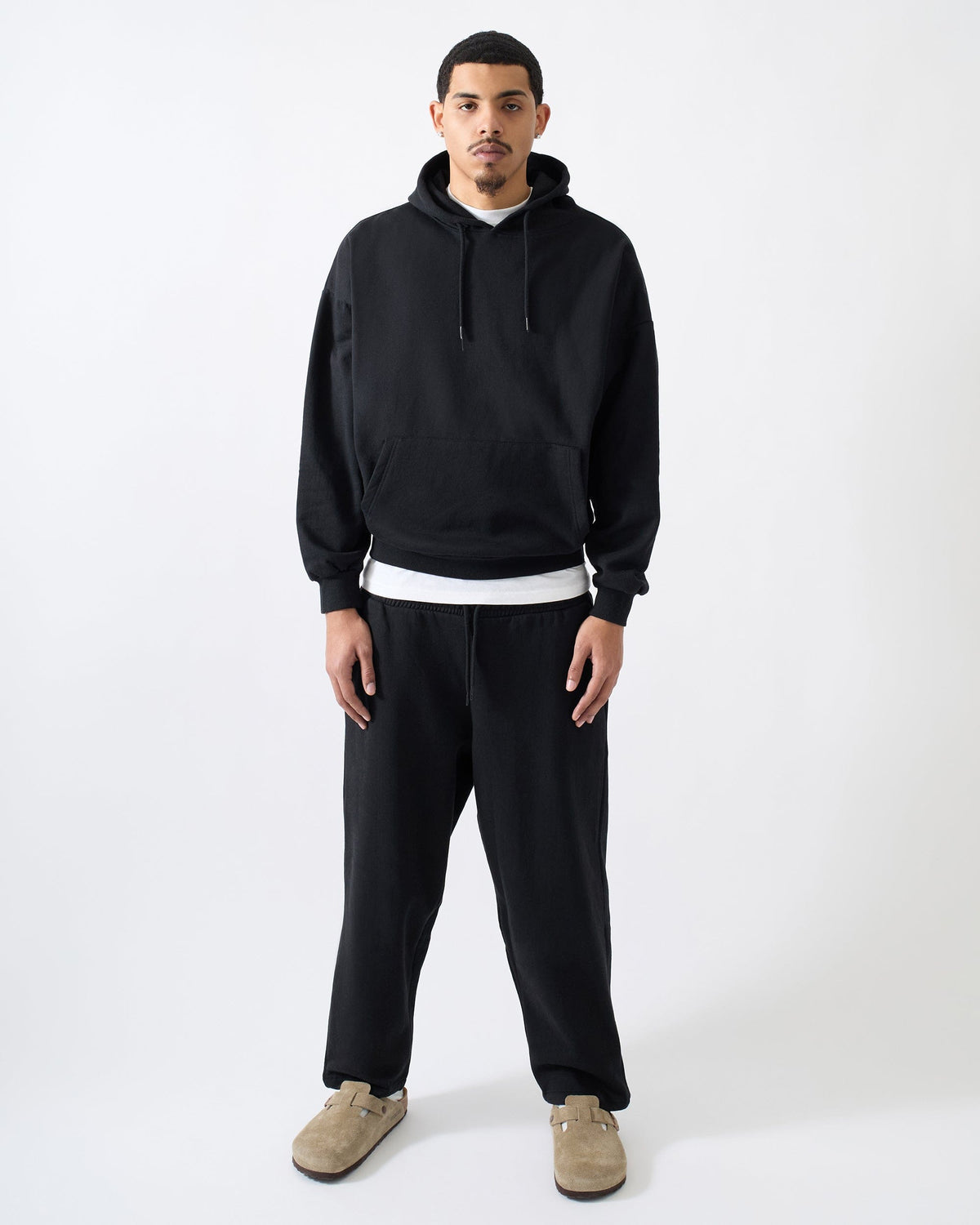 Essential Pull Over Boxy Fit Hoodie - Black | Reason Clothing Trusted