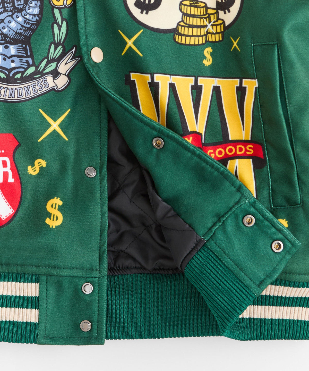 Cash Flow Varsity Jacket | Reason Clothing Popular