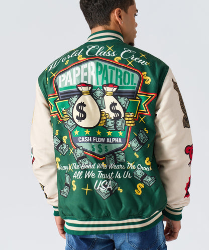 Cash Flow Varsity Jacket | Reason Clothing Popular