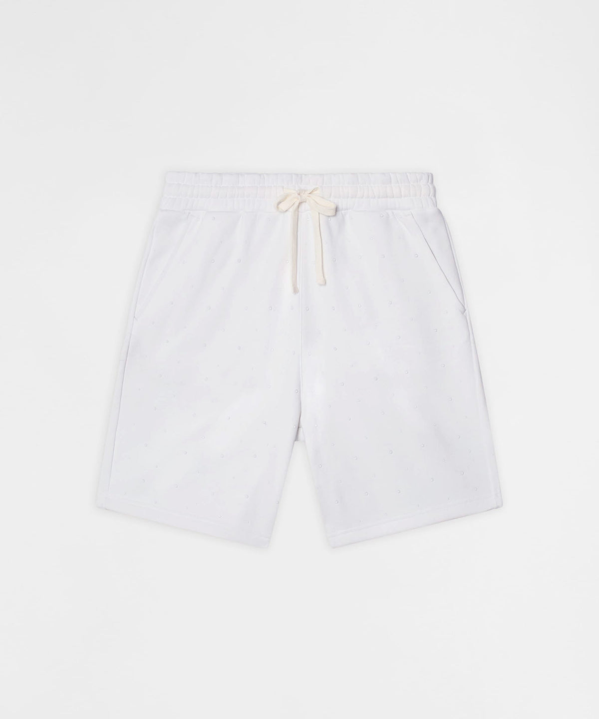 Washed Rhinestone Short - White | Reason Clothing Trusted
